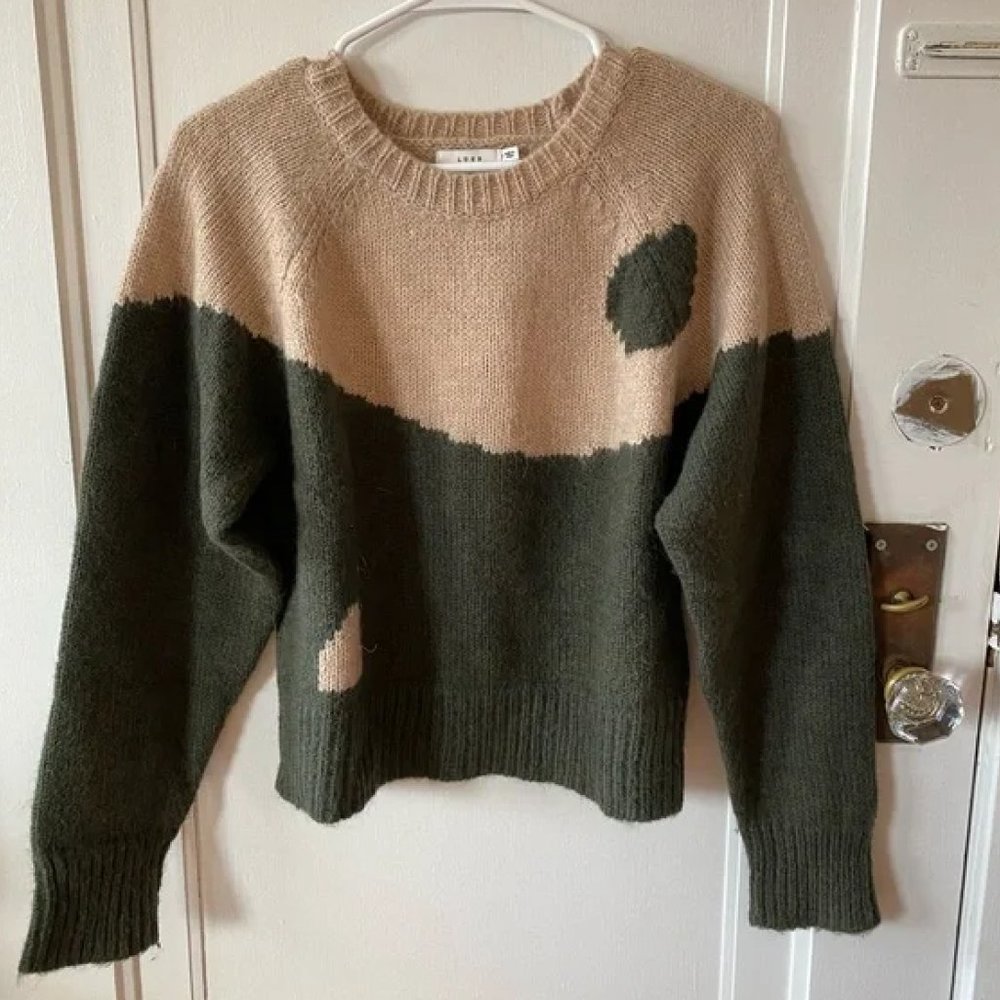 Paloma Wool style Yin Yang sweater small